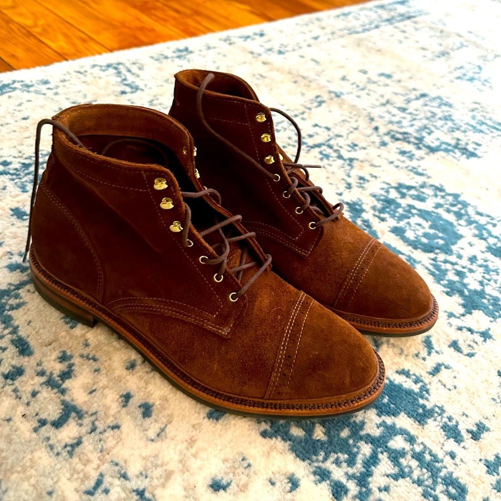 Parkhurst CF Tannery Brown Suede Richmond Boot MiUSA